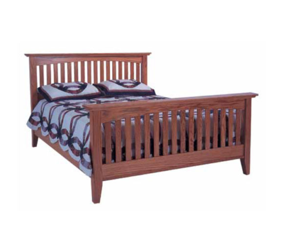 Arch Mission Slat Bed