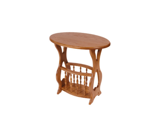 Magazine Table - Oval