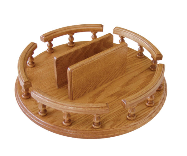 MWS Lazy Susan with Napkin Holder