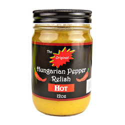 Hungarian Pepper Relish-Hot