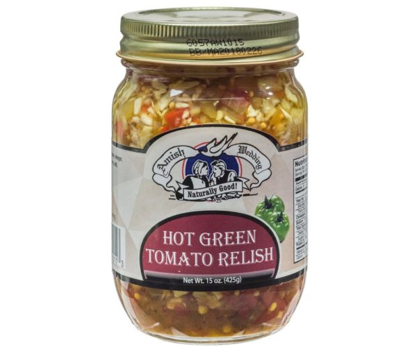 Relish-Hot Green Tomato