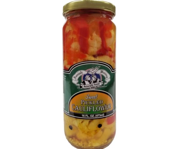 Sweet Pickled Cauliflower