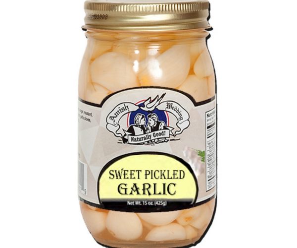 Sweet Pickled Garlic