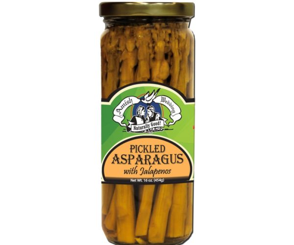 Pickled Asparagus with Jalapeno