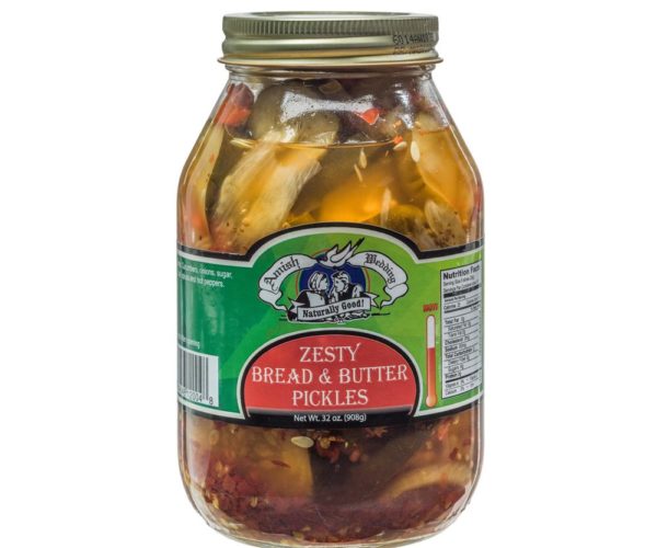 Zesty Bread & Butter Pickles
