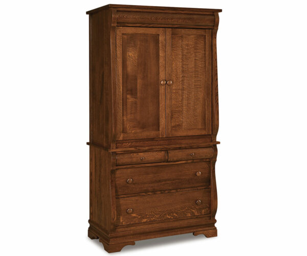 Chippewa Sleigh Armoire - 37¾"W