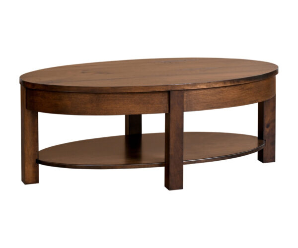 Barn Loft Oval Coffee Table