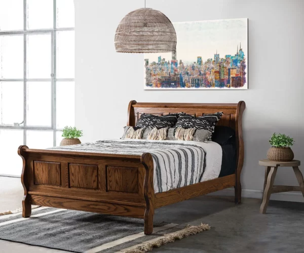 Classic Raised Panel Sleigh Bedroom Collection