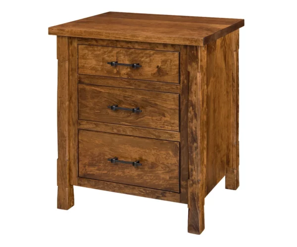 Riverton 3 Drawer Nightstand