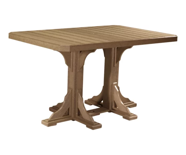 4' × 6' Rectangular Table - Bar Height
